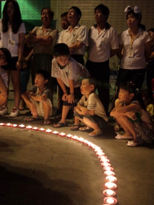 中秋節天燈祈福活動、社區老幼皆共襄盛舉中秋祈福成果發表會