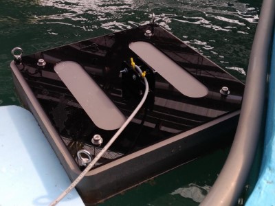 圖為水下活動力辨識系統平台。